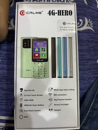 CALME BUTTON PHONES WITH SOCIAL MEDIA APPS WITH 4G NETWORK 10000mAh battery