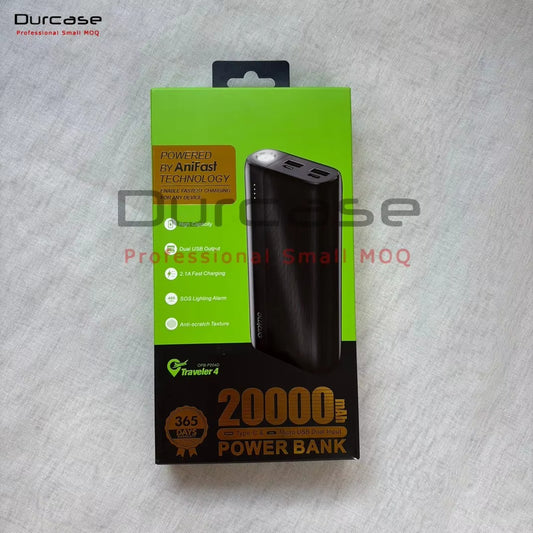 20000mAh Portable Power Bank-High-Capacity Fast Charging for Smartphones&Tablets