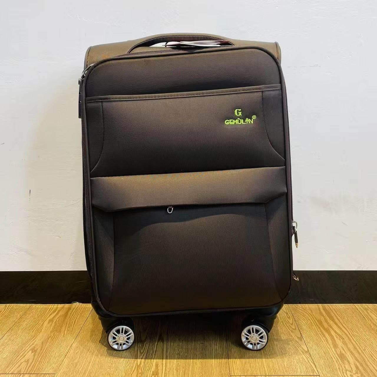 GEMULIN High Quality Fabric Luggage Business Soft Unisex Suitcase