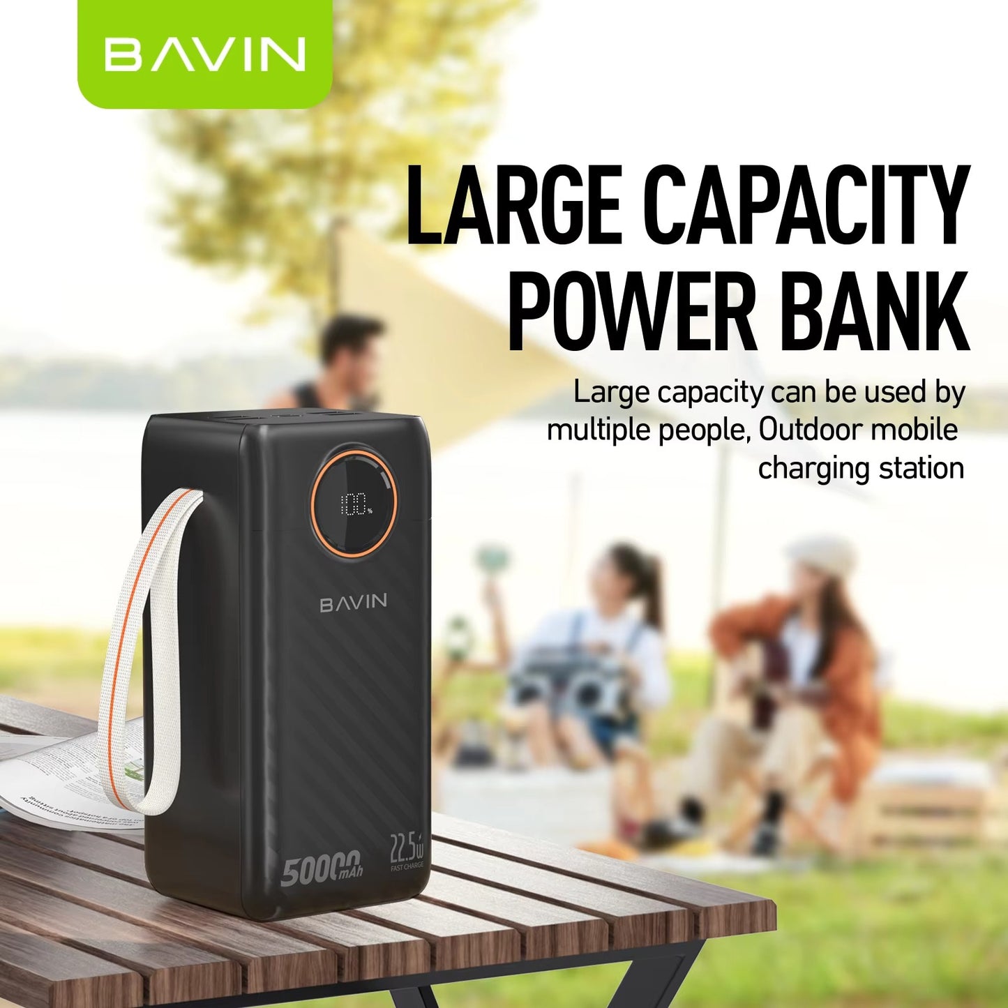 BAVIN POWERBANK 40000mAh ORIGINAL BRAND