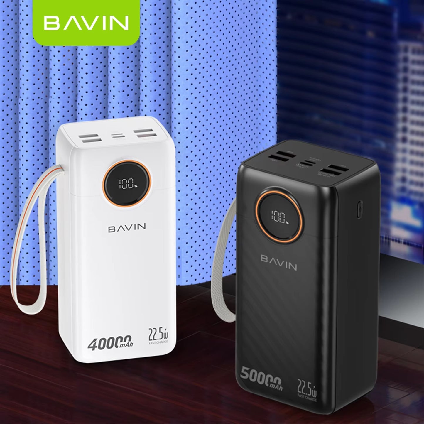 BAVIN POWERBANK 40000mAh ORIGINAL BRAND