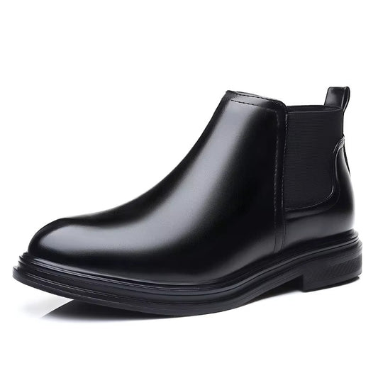 New Business Casual Black Formal Mens Sharp Casual Outdoor Cross-border Plus Size Mens Shoes