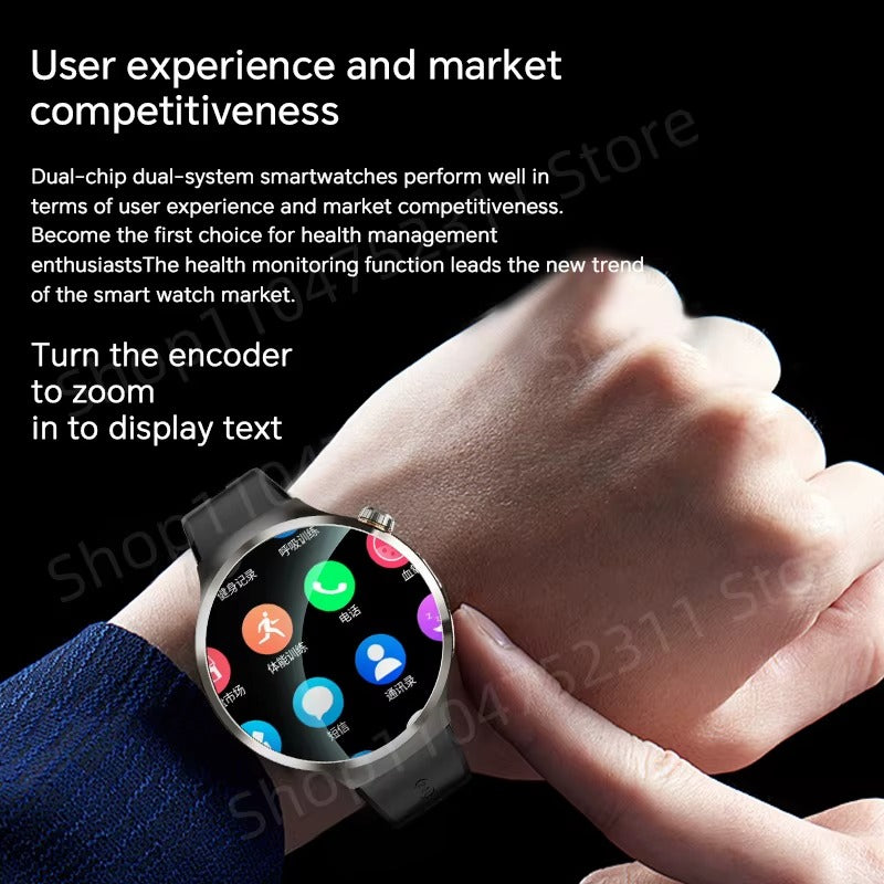 5g smart watch with a rotating camera 64gb storage